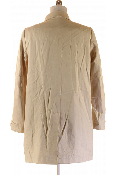 Marc O´Polo Bavlněný béžový klasický elegantní jarní podzimní dlouhý kabát Vel. 42 | Marc O´Polo | obrázek 3