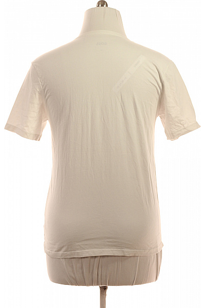 Hugo Boss Pánské tričko bílé basic s krátkým rukávem a nápisem Velikost XL | Hugo Boss | obrázek 2