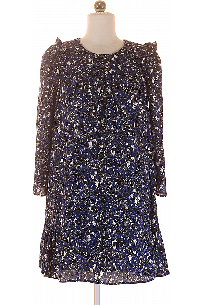 ZARA  Šaty s Květinovým Potiskem Barevné Vel. XS | ZARA | obrázek 2