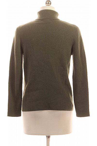 LAWRENCE GREY Dámský žebrovaný rolák teplý zelený basic přes hlavu Velikost M | LAWRENCE GREY | obrázek 2