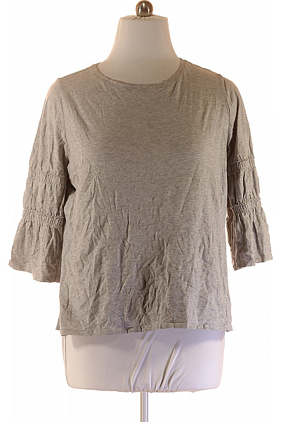 TU  Jednoduché Dámské Tričko Šedé Second hand Vel. 22 | TU  | obrázek 2