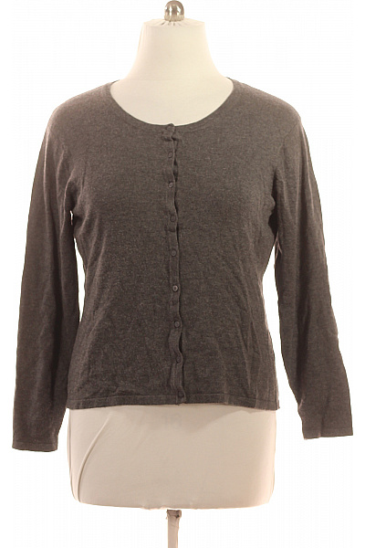 Soyaconcept Dámský šedý Basic Propínací Kardigan Jarní Podzimní Vel. XXL