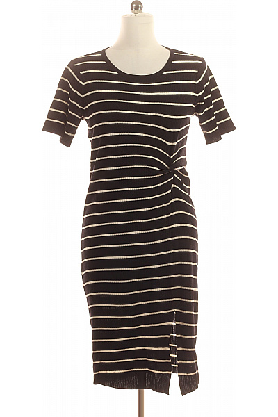  Šaty Pletené Černobílé Second hand | Unimoda | obrázek 2