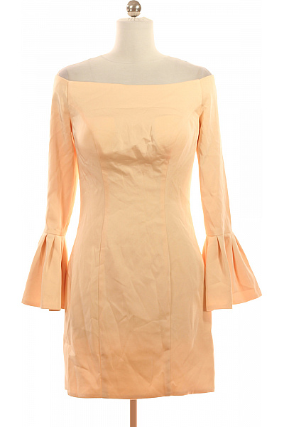 Šaty Béžové Vel. 36 | Unimoda | obrázek 2