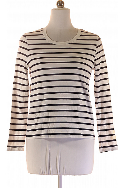 Dámské Tričko Černobílé SELECTED Vel. M