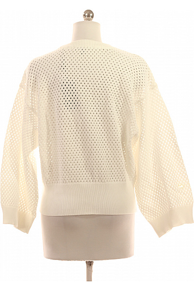 ARMANI Dámský Pulovr Bílý Second hand Vel. XS | ARMANI | obrázek 2