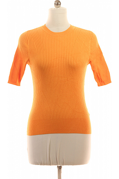 Dámský Svetr Oranžový Marks & Spencer Second hand Vel. 38 | Marks & Spencer | obrázek 2