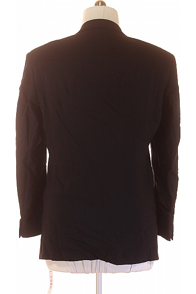 Marks & Spencer Pánské Sako Vlněné Černé Vel. M | Marks & Spencer | obrázek 3