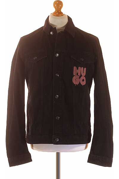 Pánská Přechodné Bundy Černá Hugo Boss Second hand Vel. XL | Hugo Boss | obrázek 2