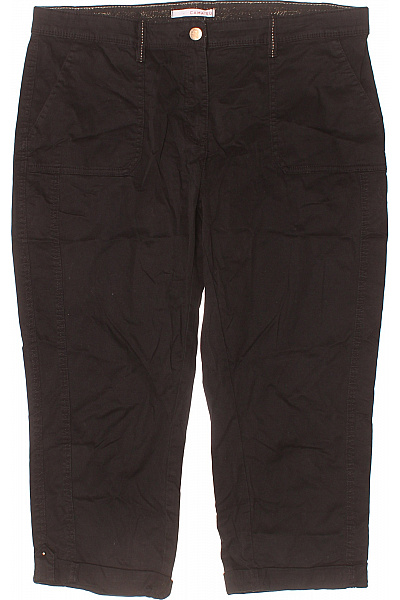 CAMAIEU Dámské 3/4 Kalhoty Černé | CAMAIEU | obrázek 2