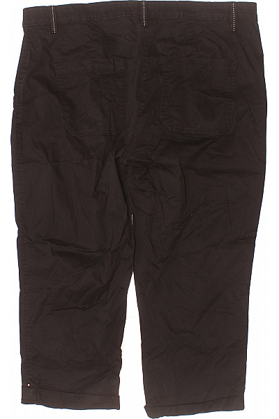 CAMAIEU Dámské 3/4 Kalhoty Černé | CAMAIEU | obrázek 3