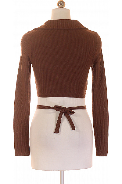 Dámské Tričko Hnědý Second hand Vel. XS | HM  | obrázek 3