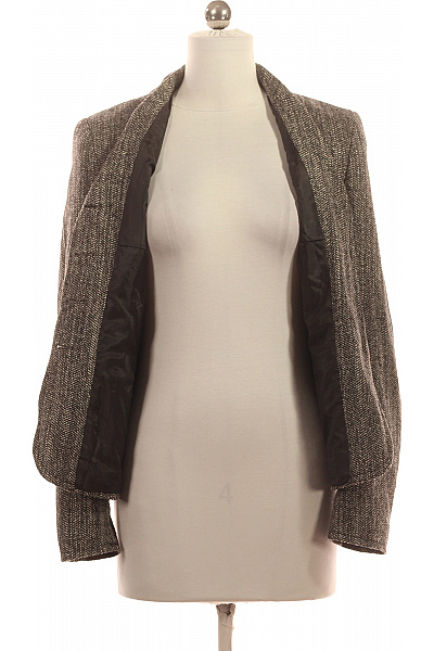 Christian Berg Teplé Dámské Sako Vlněné Šedé Vel. 34 | Christian Berg | obrázek 4