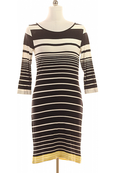 Tričkové  Šaty Černobílé Vel. 40/42 | BODY FLIRT | obrázek 2