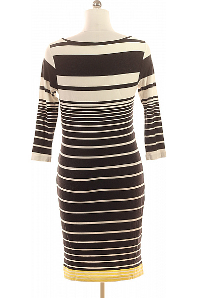 Tričkové  Šaty Černobílé Vel. 40/42 | BODY FLIRT | obrázek 3