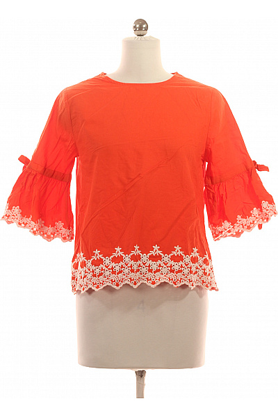 Primark  Halenka Jednobarevná Červená Second hand Vel. 36 | Primark | obrázek 2