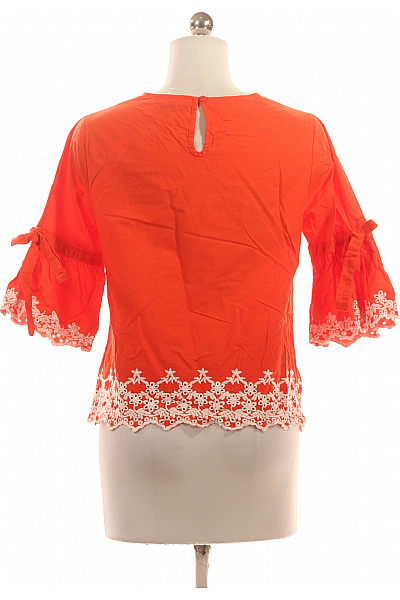 Primark  Halenka Jednobarevná Červená Second hand Vel. 36 | Primark | obrázek 3