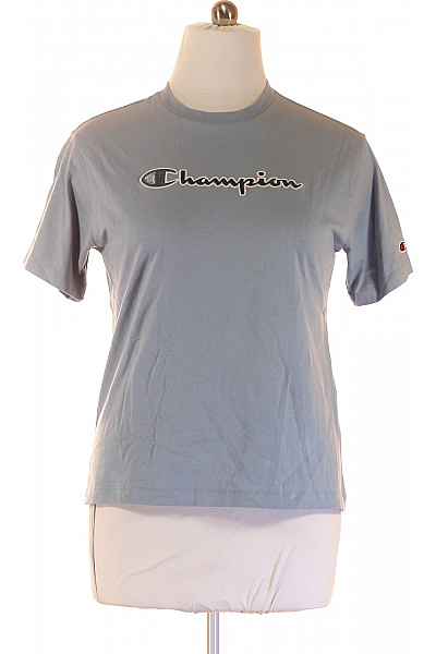 Sportovní Pánské Tričko Modré Champion Vel. L