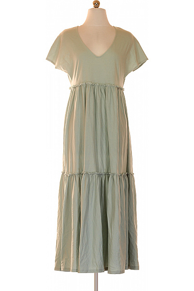 Reserved Dámské Bavlněné Maxi šaty Volnočasové Letní Boho Vel. M