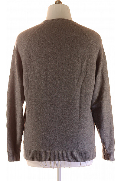 Pánský Svetr Kašmírový Šedý | LAWRENCE GREY | obrázek 2