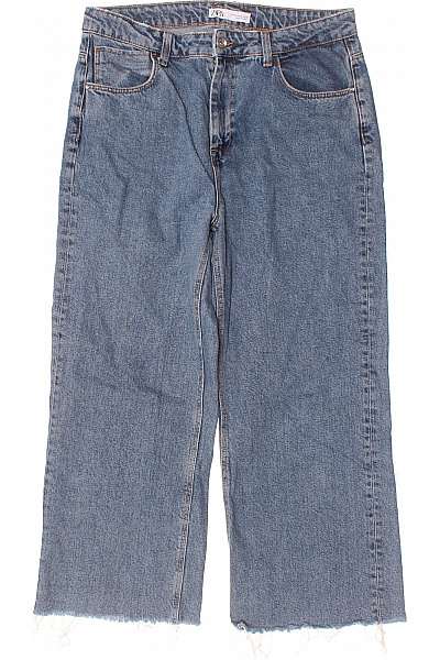 Dámské Džíny Modré ZARA Vel.  40