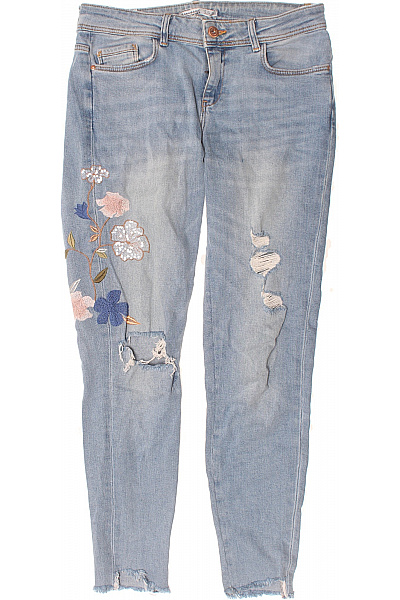 Dámské Džíny Modré ZARA Vel.  36