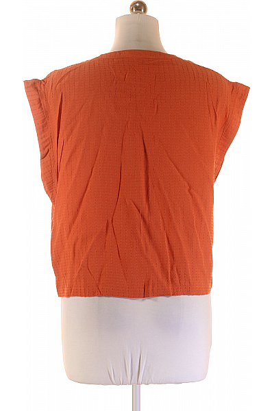  Halenka Jednobarevná Oranžová COMMA Vel. 36 | COMMA | obrázek 3