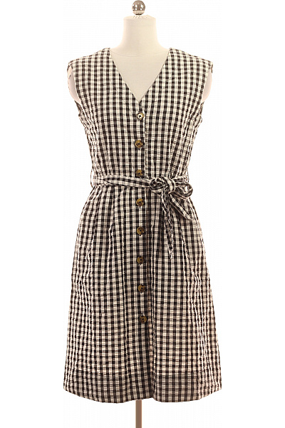 Košilové  Šaty Černobílé MANGO Second hand Vel. XS | MANGO | obrázek 2