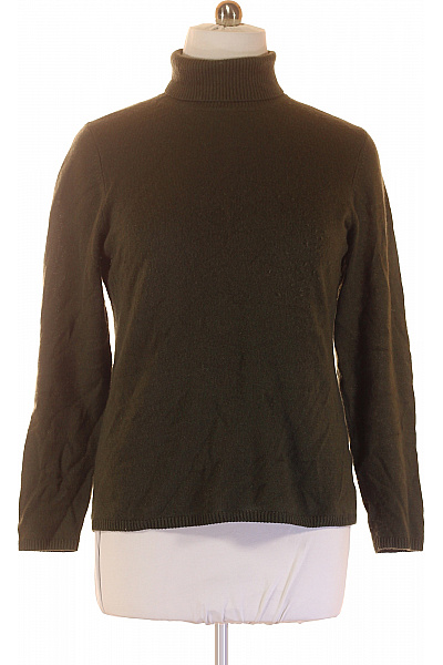 Dámský Rolák Kašmírový Zelený Second Hand