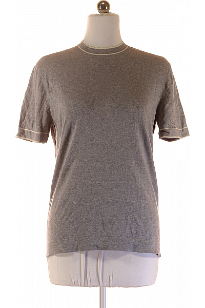 HACKETT Jednoduché Dámské Tričko Šedé Second Hand Vel. M