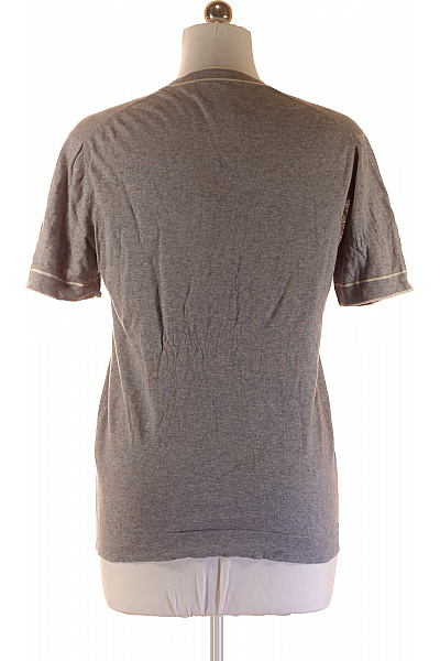 HACKETT Jednoduché Dámské Tričko Šedé Second hand Vel. M | HACKETT | obrázek 2