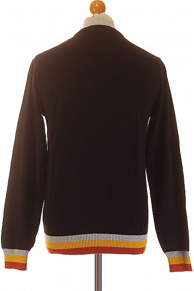 DESIGUAL Pánský Svetr Černý Vel. S | DESIGUAL | obrázek 2