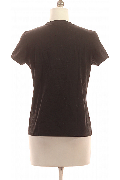 DRYKORN Dámské černé tričko V-výstřih krátký rukáv basic Velikost XS | DRYKORN | obrázek 2