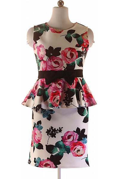  Šaty s Květinovým Potiskem Barevné Quiz Vel. 42 | Quiz | obrázek 2