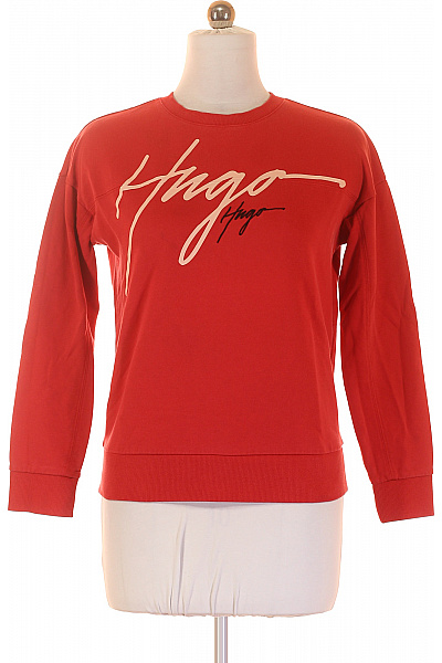 Dámská Mikina Bez Zapínání Červená Hugo Boss | Hugo Boss | obrázek 2