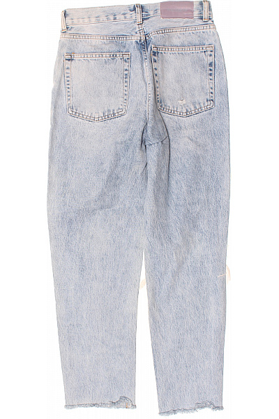PULL&BEAR Dámské Džíny Modré Second hand Vel. 38 | PULL&BEAR | obrázek 2