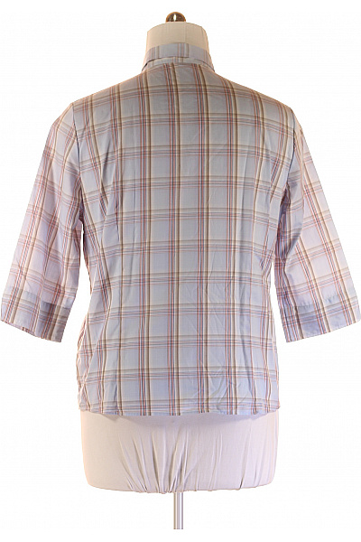 ETERNA Kostkovaná Dámská Košile Modrá Vel. 44 | ETERNA | obrázek 3