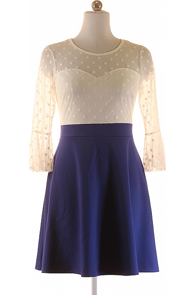 Šaty Modré Vel. 40 | BODY FLIRT | obrázek 2