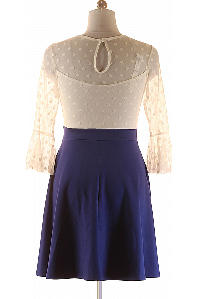 Šaty Modré Vel. 40 | BODY FLIRT | obrázek 3