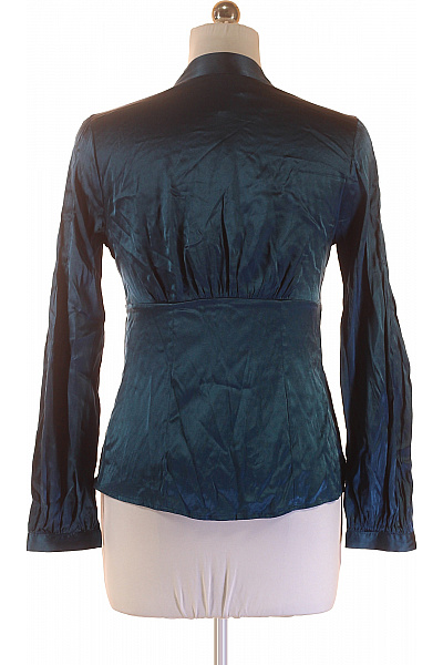 Halenka Hedvábná Modrá MANGO Vel. XL | MANGO | obrázek 3