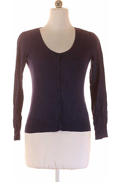 CAMAIEU Dámský viskózový kardigan propínací basic tmavě modrý jarní Vel. M | CAMAIEU | obrázek 2