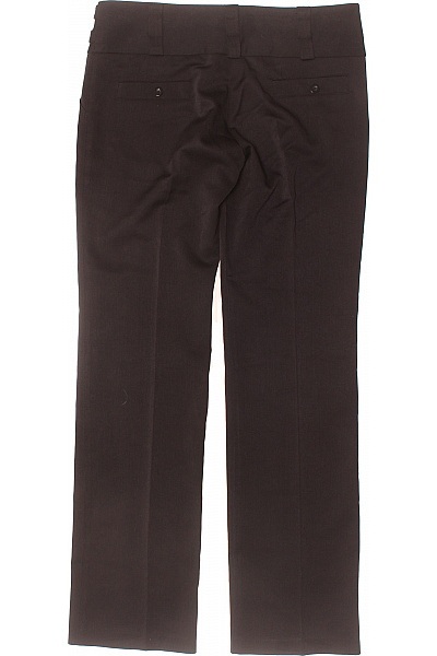 Dámské Kalhoty Rovné Černé Second hand Vel. 42 | Unimoda | obrázek 3