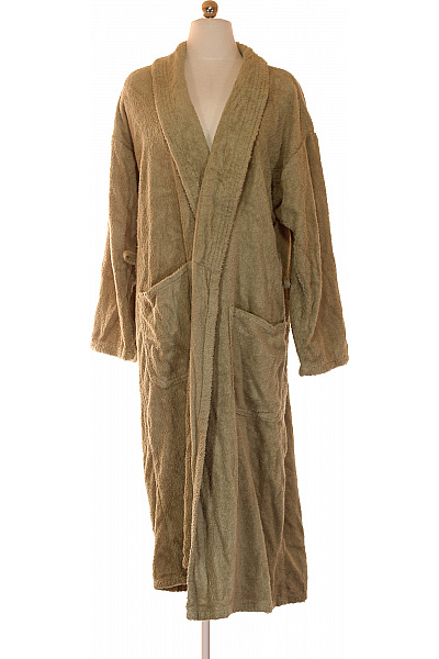 VOSSEN Dámský Froté župan Khaki Velikost M