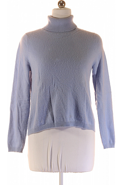 Dámský Rolák Kašmírový Modrý HUGENBERG Vel. M