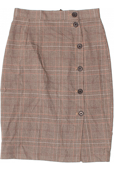 Sukně Hnědá Second hand Vel. 34 | HM  | obrázek 2