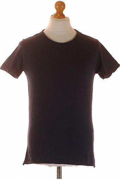 Jednoduché Pánské Tričko s Krátkým Rukávem Bavlněné Modré  | LAWRENCE GREY | obrázek 2