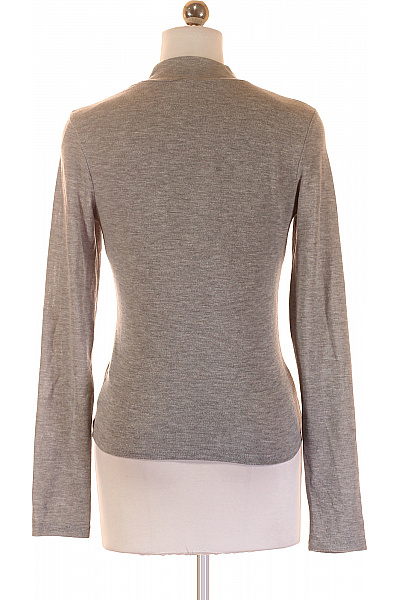 Gina Tricot Dámské Tričko Šedý Second hand Vel. S | gina tricot | obrázek 3