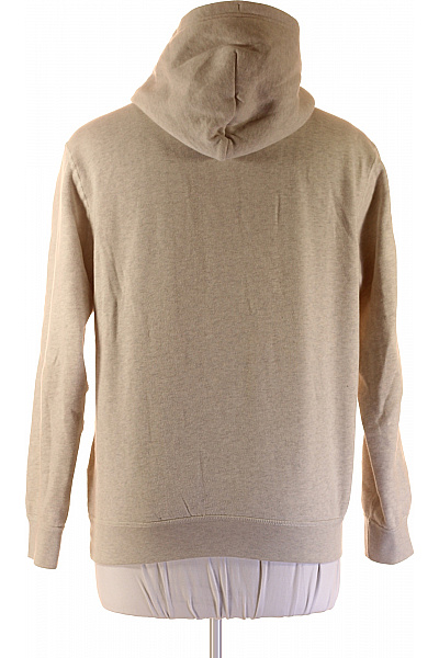 Pánská Mikina Béžová TOMMY HILFIGER Second hand Vel. L | TOMMY HILFIGER | obrázek 2