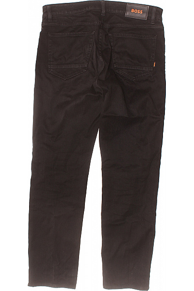 Hugo Boss Pánské Rovné Džíny Černé Second hand Vel. 33/36 | Hugo Boss | obrázek 2