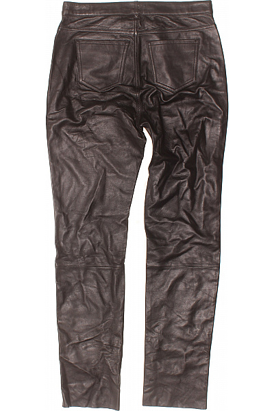 Dámské Kalhoty Rovné Kožené Černé OAKWOOD Vel. S | OAKWOOD | obrázek 2